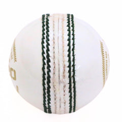 Khelspace KS-20 Leather White Cricket Ball – Hand-Stitched | Match & Practice Grade