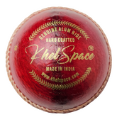 Khelspace KS-20 4 Piece Leather Cricket Ball | Hand-Stitched Professional Grade | Durable for Test, ODI, T20 & Practice Matches | Swing & Seam Optimized | Premium Shine & Consistent Bounce