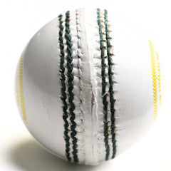 Khelspace KS Prime White Leather Cricket Ball – Entry Level Practice & Training Ball