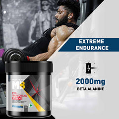 MuscleBlaze PRE Workout 200 Xtreme, 100 g (0.22 lb), Fruit Punch