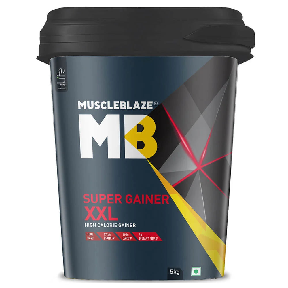 MuscleBlaze Super Gainer XXL Weight Gainer 5 kg