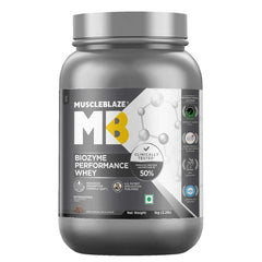 MuscleBlaze Biozyme Performance Whey Protein 1 kg