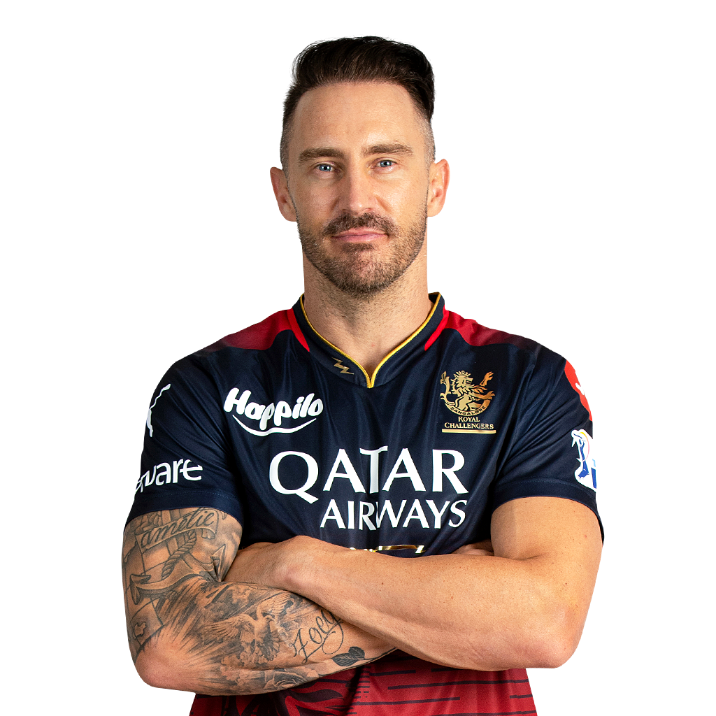 "What Equipment Does Faf Du Plessis Use in International and IPL Cricket?"