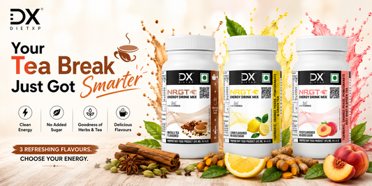 DietXP NRGT: Masala, Peach & Lemon