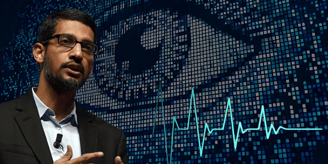 Google CEO Sundar Pichai reveals Google's AI breakthrough: A quick eye scan that can predict your risk of heart disease, offering a potential alternative to traditional CT scans, MRIs, and X-rays.