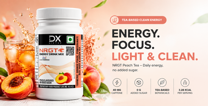 DietXP NRGT Peach Tea Energy Drink Mix Review
