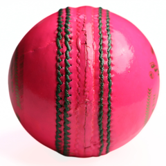 Khelspace KS-20 Pink 4 Piece Leather Cricket Ball | Hand-Stitched Professional Grade | Durable for Test, ODI, T20 & Practice | Swing & Seam Optimized | Premium Shine & Consistent Bounce