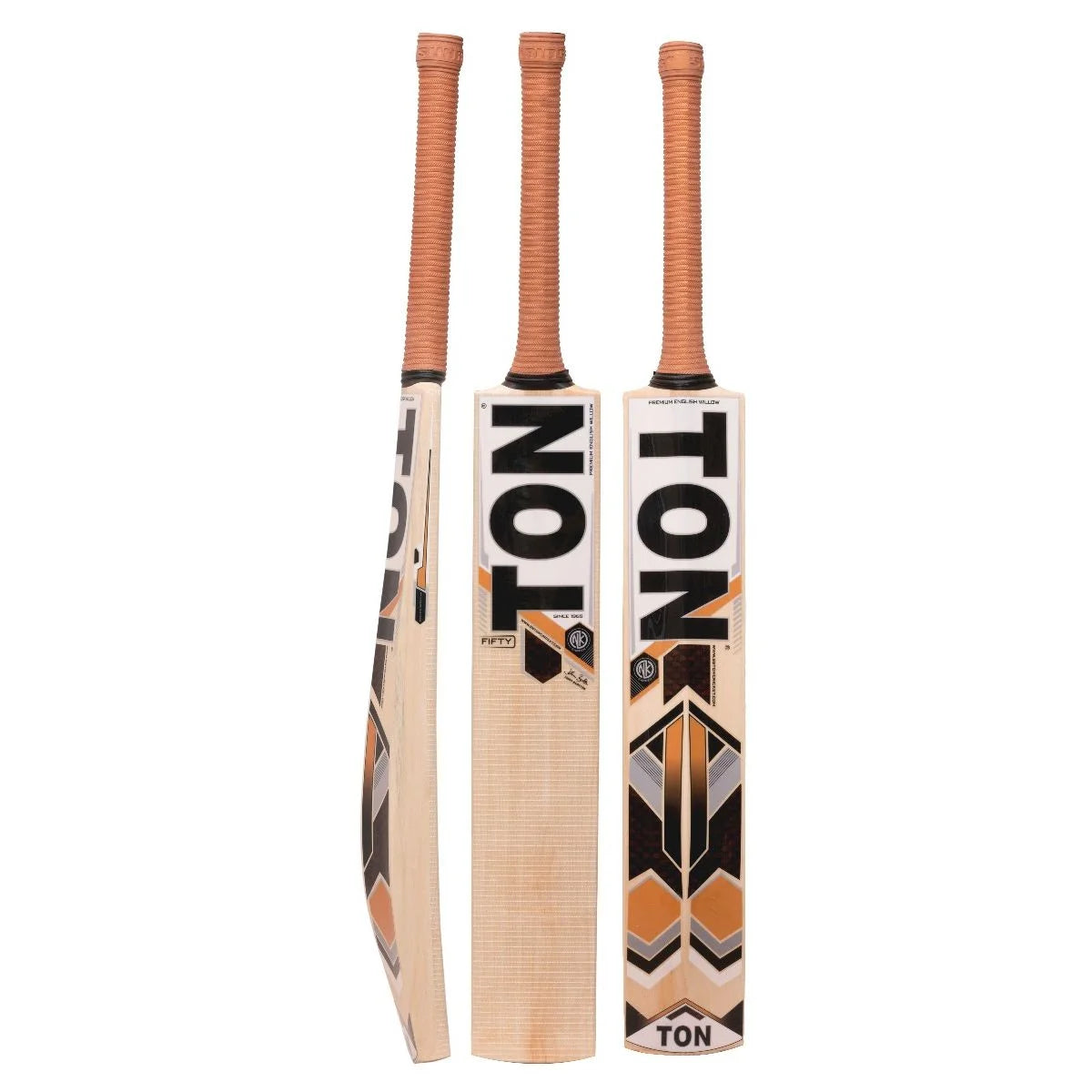 Ton 50 English Willow Cricket Bat-SH